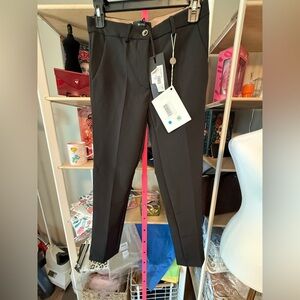 Markup Black dress pants size 40 ( 14 inch waist) NWT